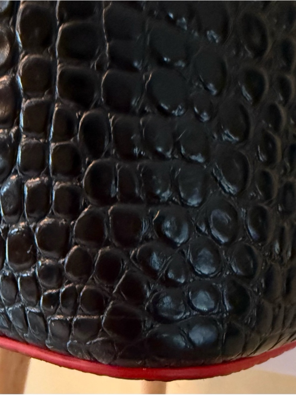 Christian Louboutin Large Black Patent Cabarock Tote, Very good condition - Picture 8 of 16